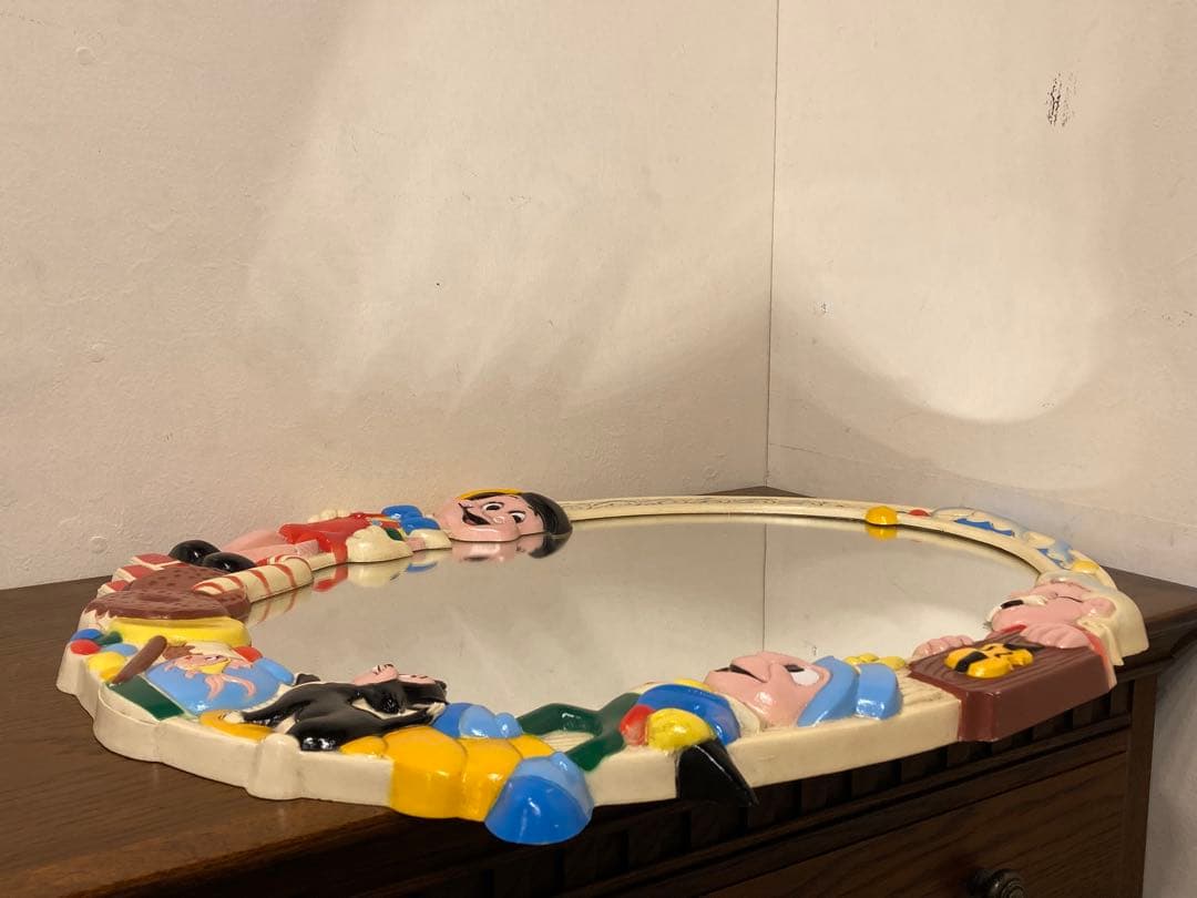 60'sヴィンテージ Disney ディズニー ピノキオ ウォールミラー 壁掛け