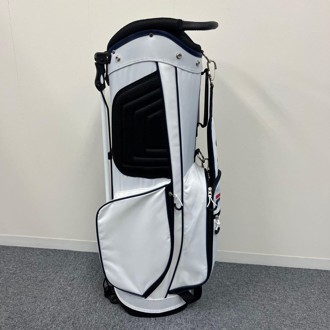 【新品】 FILA フィラ ゴルフ スタンド キャディバッグ 755-970 白