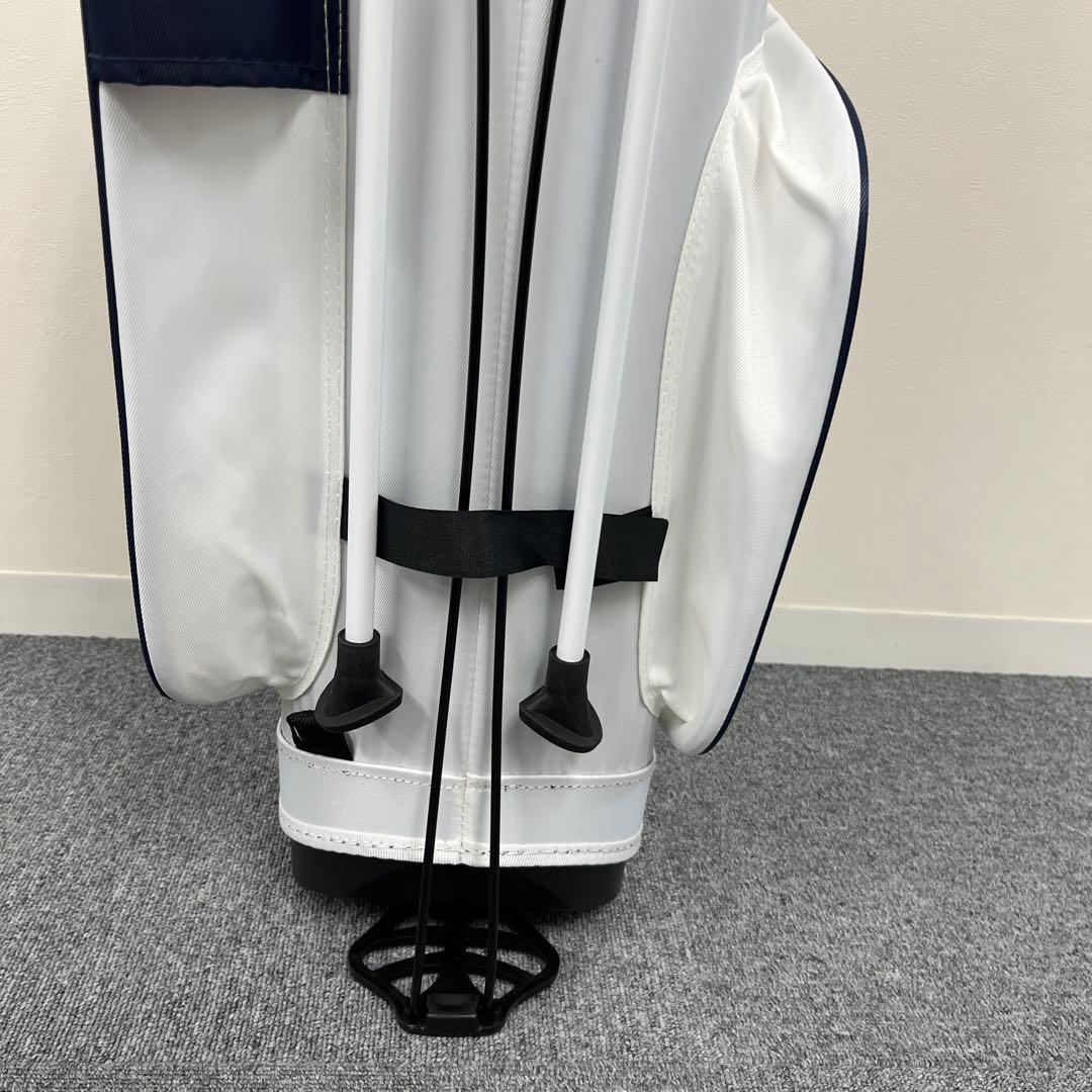 【新品】 FILA フィラ ゴルフ スタンド キャディバッグ 755-970 白