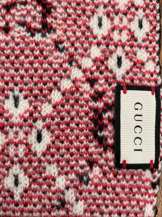 グッチ レディース　GGダイヤモンド　マフラー