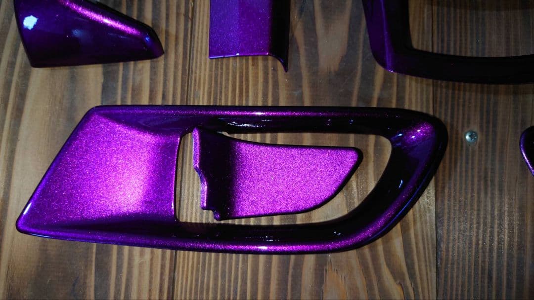 トヨタ86 BRZ zn6 zc6　キャンディパープル室内パネルカバーフルセット