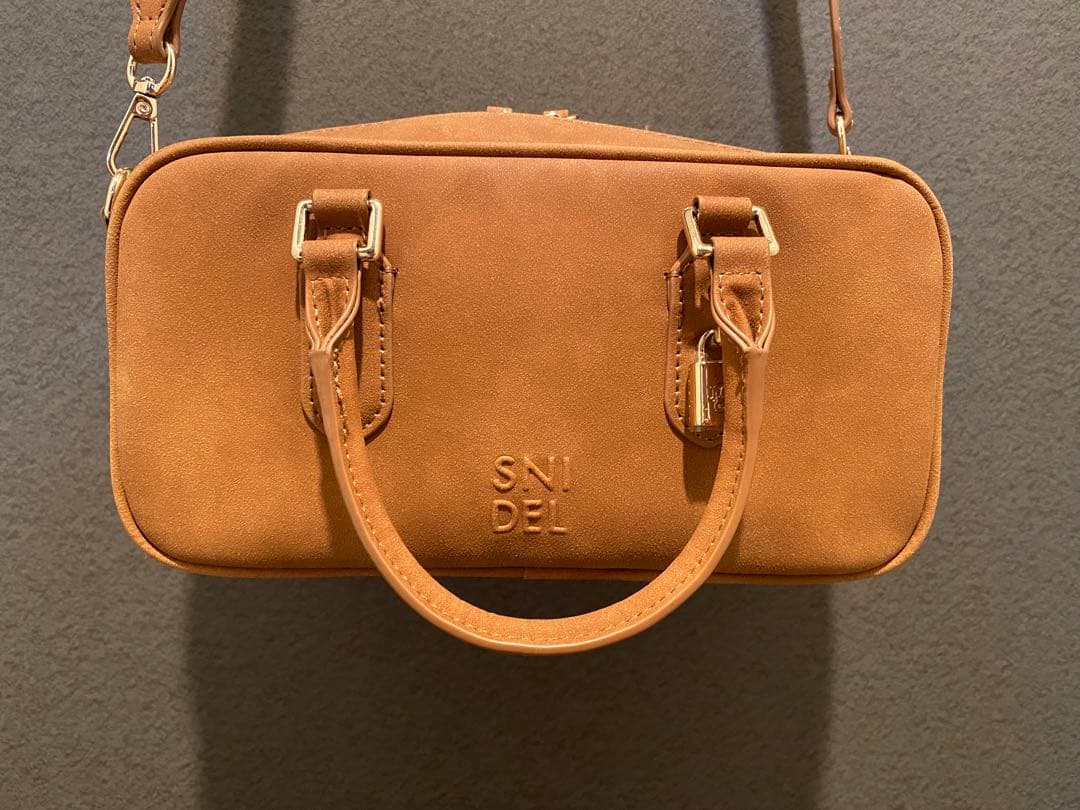 SNIDEL ミニボストン バック CML