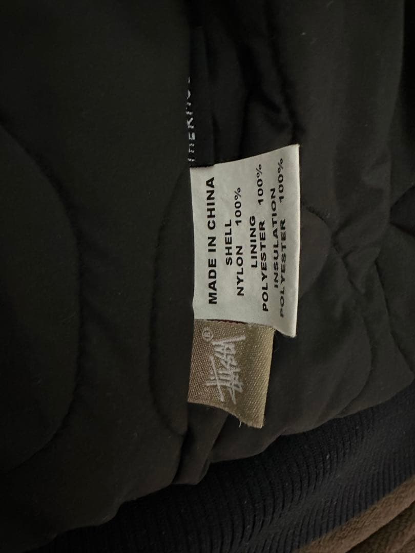 Old Stussy MA-1 ジャケット M ブラック