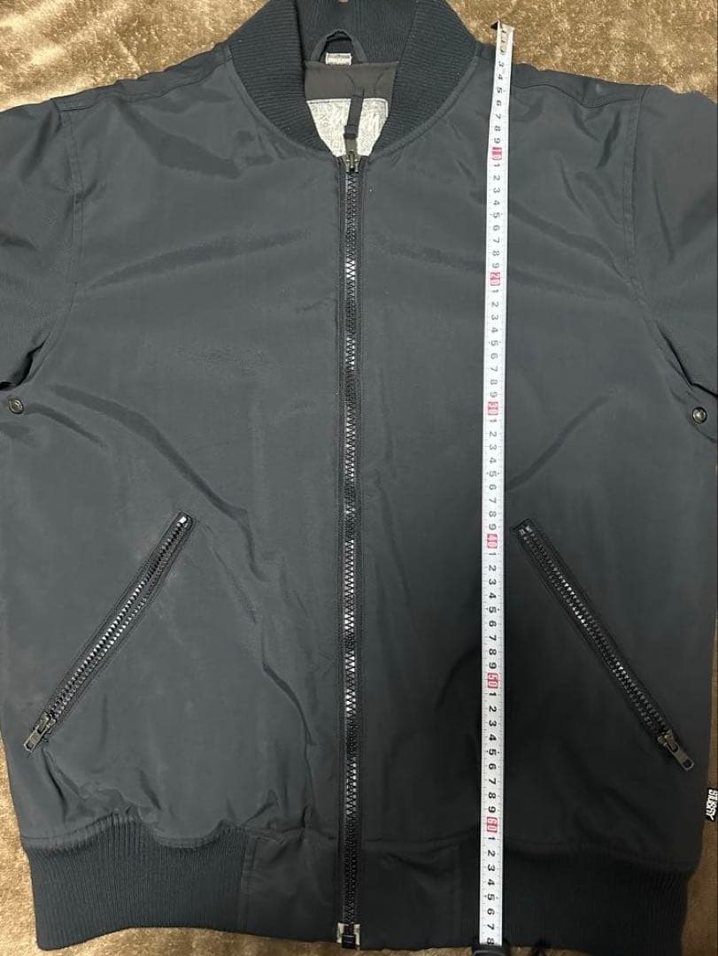 Old Stussy MA-1 ジャケット M ブラック
