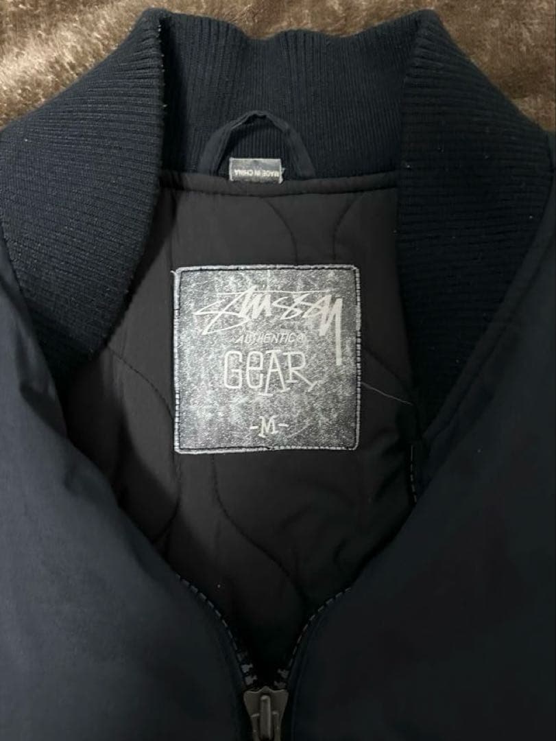 Old Stussy MA-1 ジャケット M ブラック