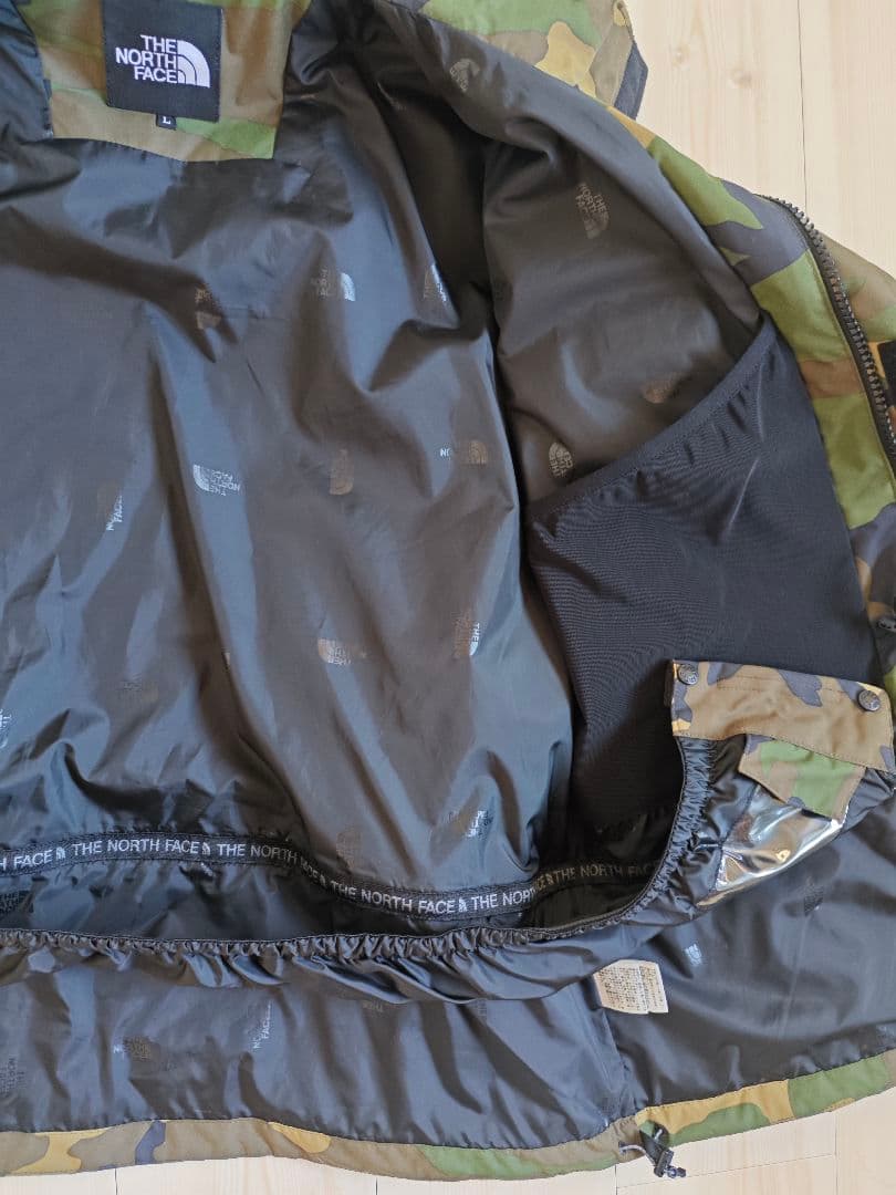 THENORTHFACE　迷彩　スキー ウェア　メンズ　Ｌ