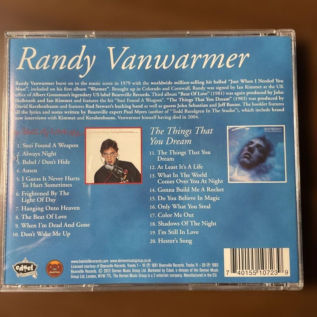 洋楽 Randy Vanwarmer - Beat Of + The Things