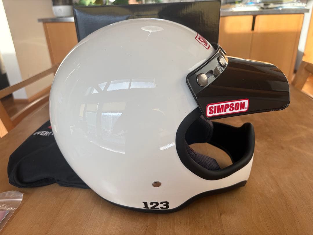 SIMPSOM M50 フルフェイスヘルメット　美品　おまけ付き