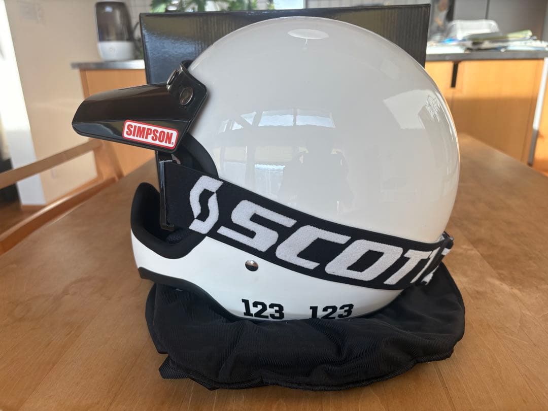 SIMPSOM M50 フルフェイスヘルメット　美品　おまけ付き