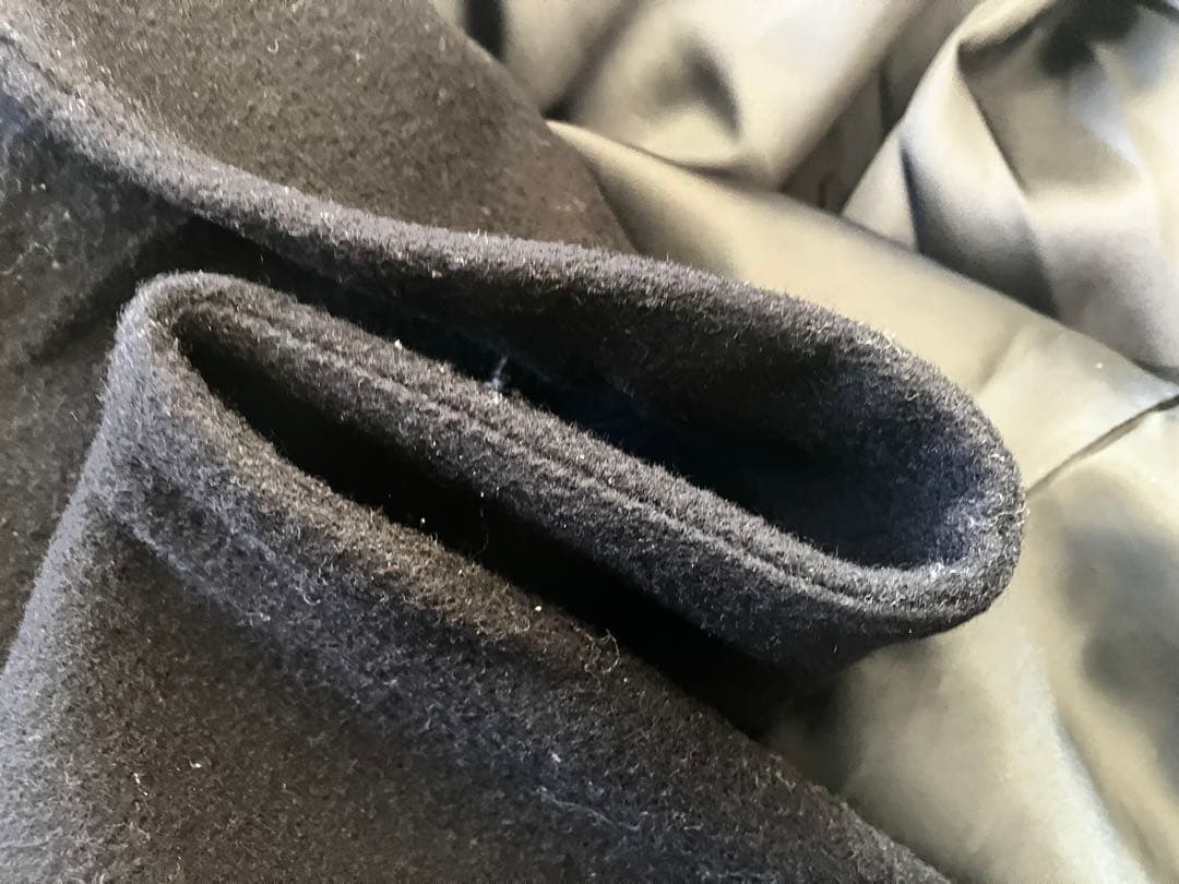 【日本製/名作】ONE fifth ウールチェスターコート ネイビー L