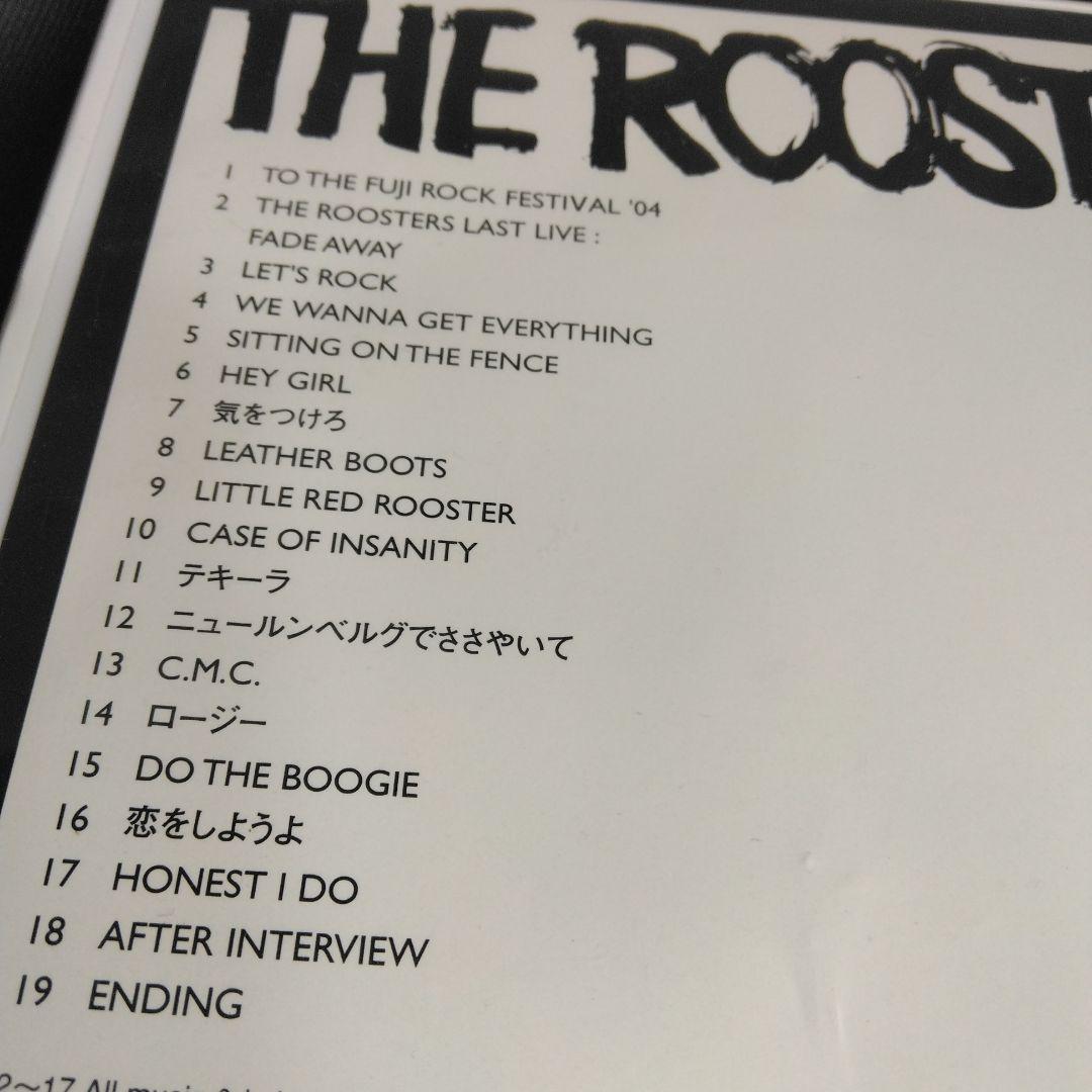THE ROOSTERS RE:BIRTH Ⅱ DVD2枚組 ルースターズ