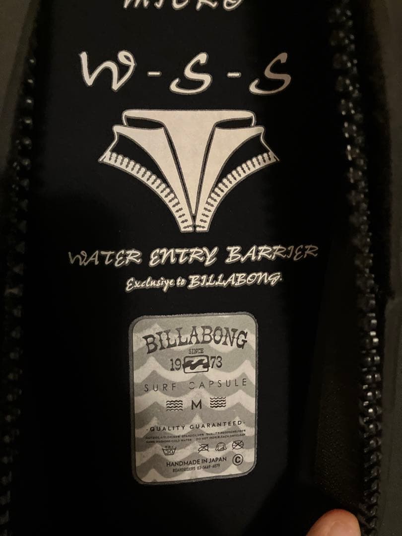 ★２回のみ着用★BILLABONG レディースセミドライM