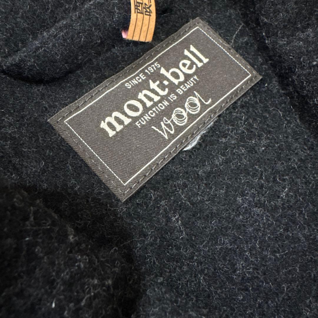 クリーニング済み！mont-bell モンベル ウールトラベルコート