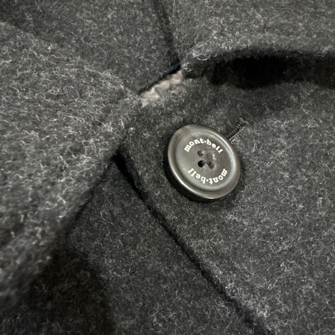 クリーニング済み！mont-bell モンベル ウールトラベルコート