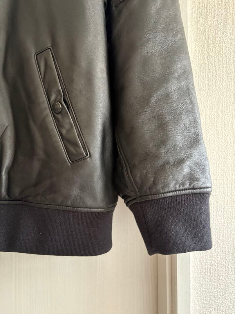 ちゃぴNITRAID レザー MA-1 Lサイズ ブラック