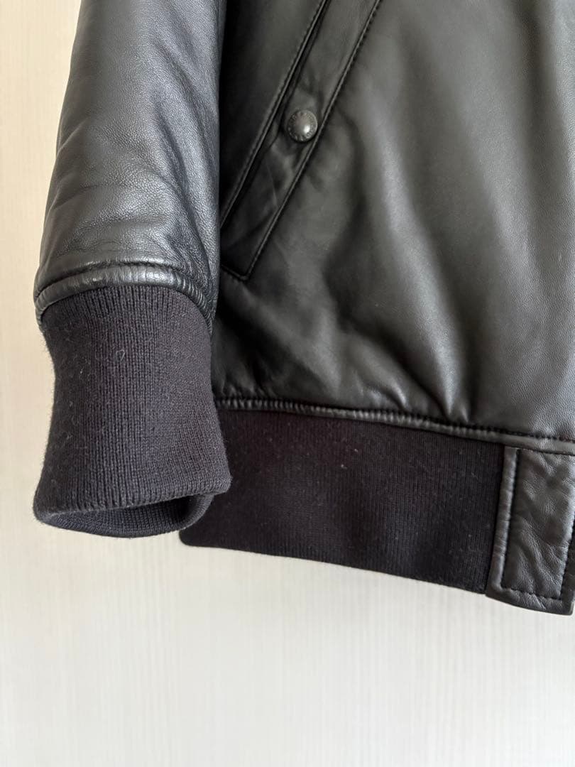 ちゃぴNITRAID レザー MA-1 Lサイズ ブラック