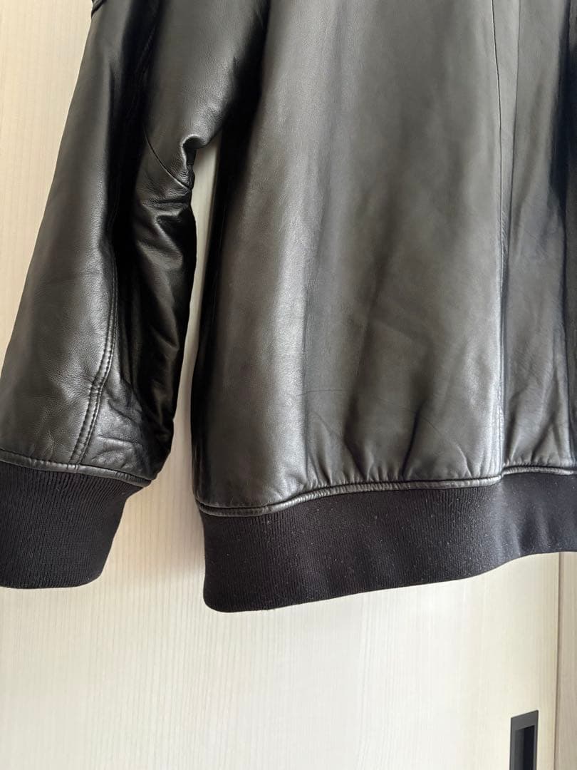 ちゃぴNITRAID レザー MA-1 Lサイズ ブラック