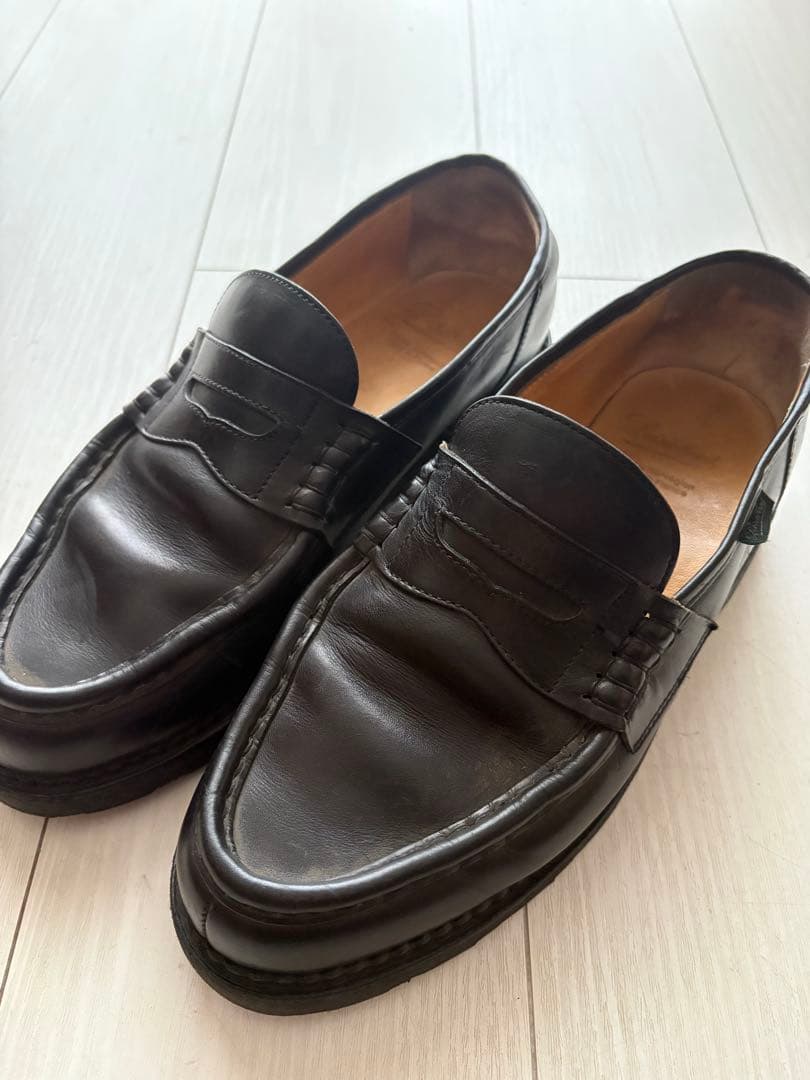 paraboot ランス　uk8 ブラック