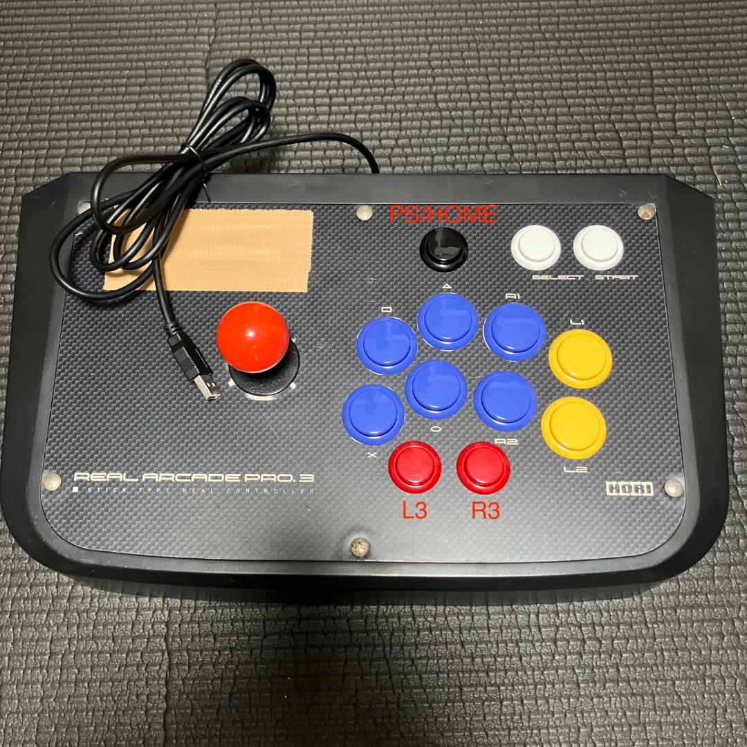 リアルアーケードPro.3 brook基板搭載 ボタン増設