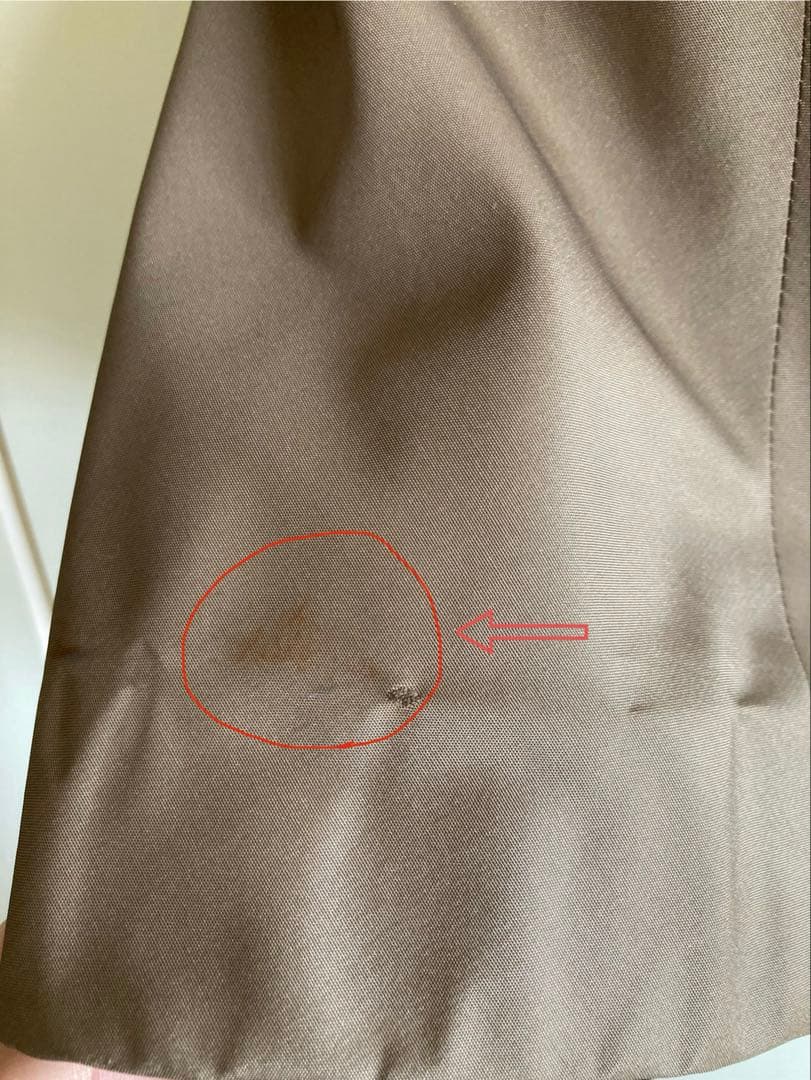 HERNO ヘルノ ライトコート シルク 100% グレージュ ベージュ