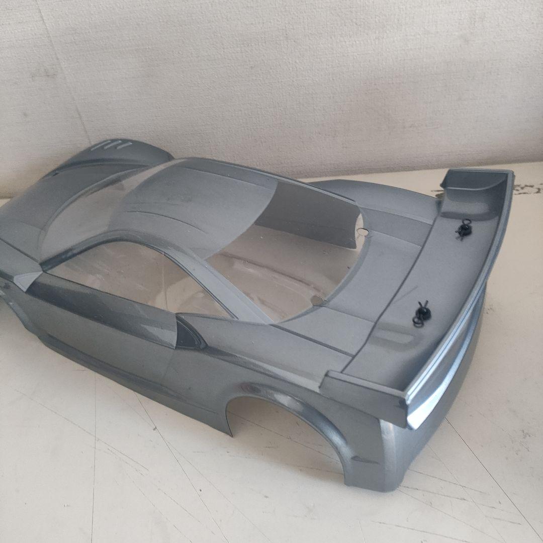 タミヤTA07シャーシ、モーター、ライキリボディ付き