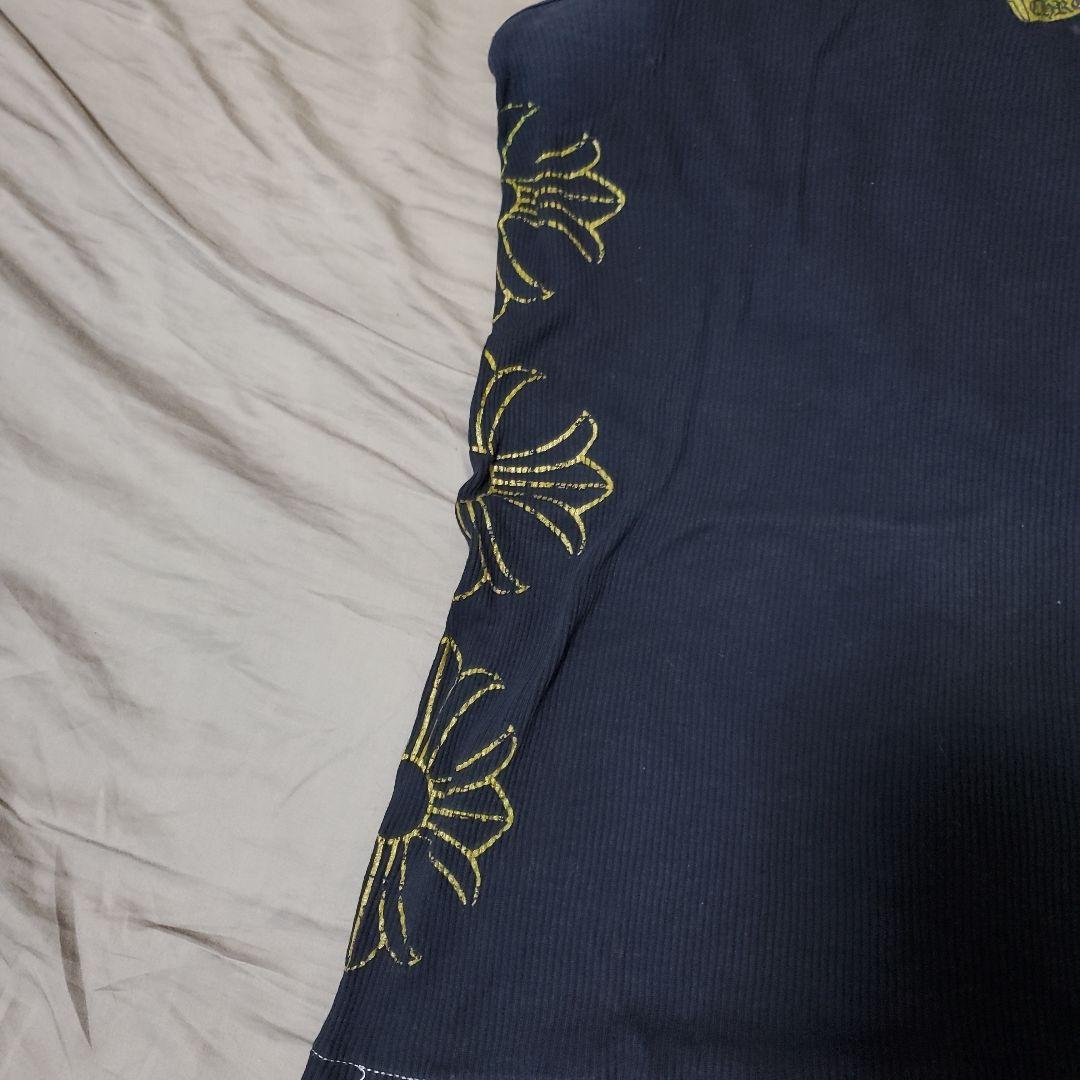 Chrome Hearts ブラック　ゴールドCHプラス　タンクトップ メンズM