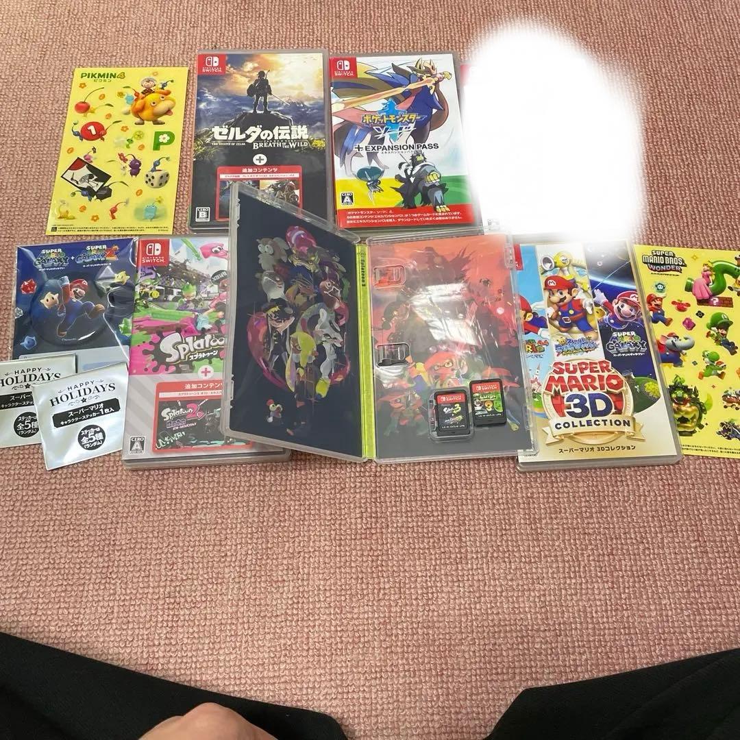 ポケモンソードEXPANSIONPASS&スーパーマリオコレクション等6セット