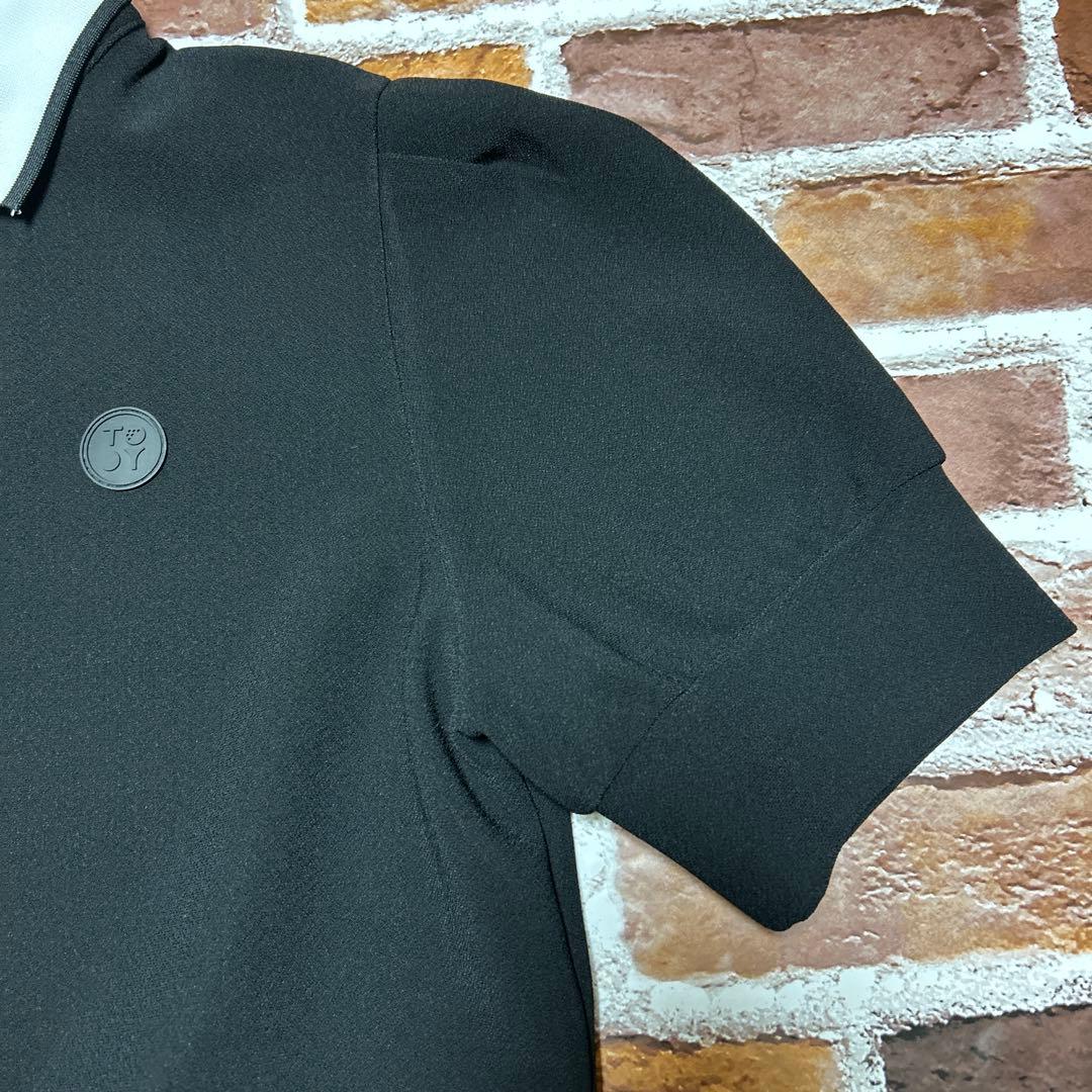 レディースゴルフウェア半袖ポロシャツスカートセットアップLサイズ黒