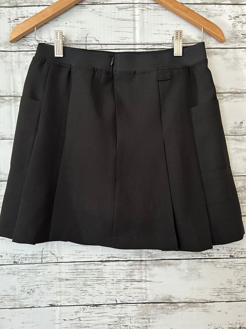 レディースゴルフウェア半袖ポロシャツスカートセットアップLサイズ黒