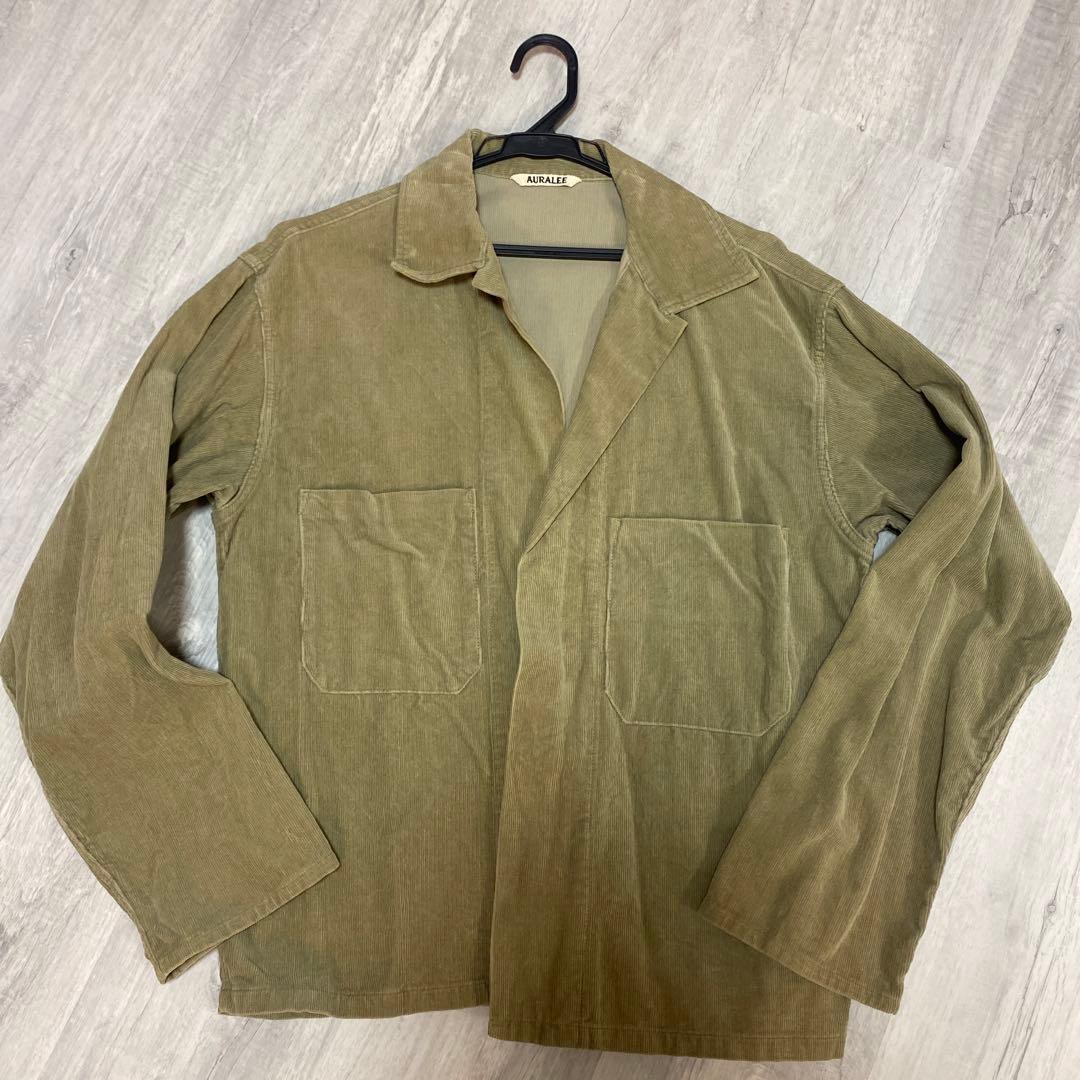 AURALEE コーデュロイジャケット 4