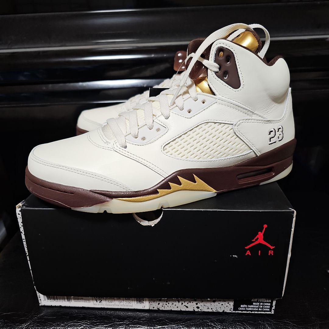 Jordan Air Jordan 5 ホワイト/ブラウン 29cm