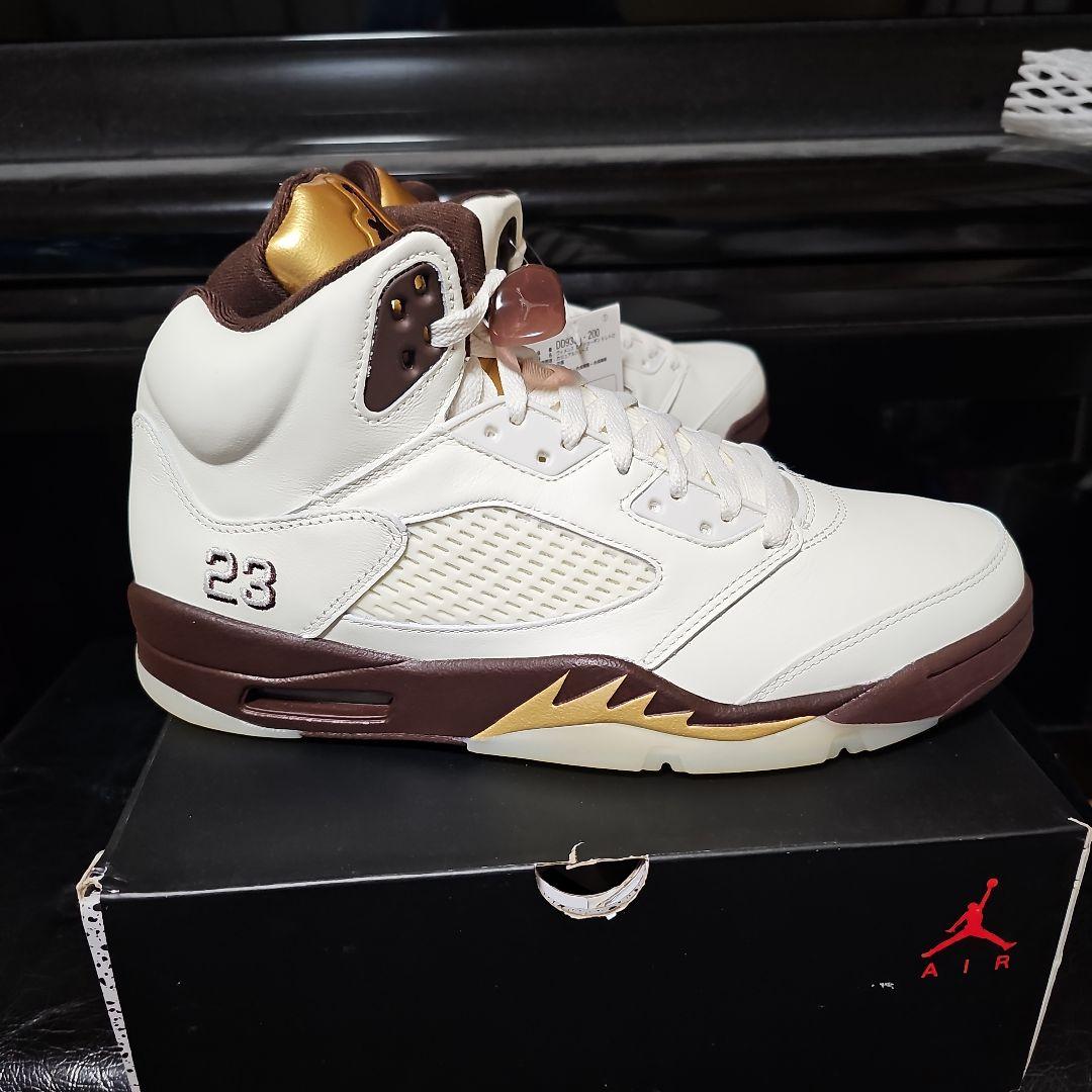 Jordan Air Jordan 5 ホワイト/ブラウン 29cm