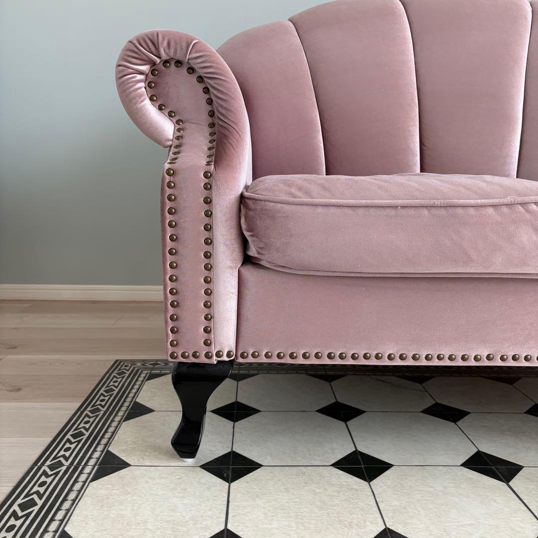 10/20まで！【送料込】 シェルファ 2人掛け ソファ サロン 店舗什器