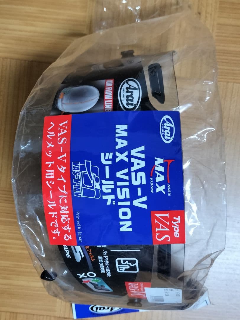 フルフェイスAraiヘルメット ホワイト クリアシールド