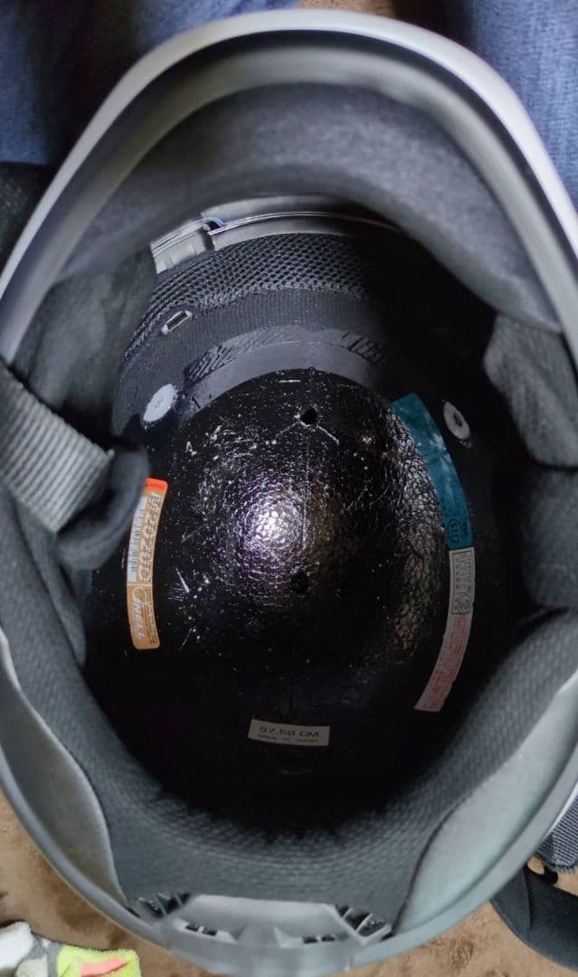 フルフェイスAraiヘルメット ホワイト クリアシールド