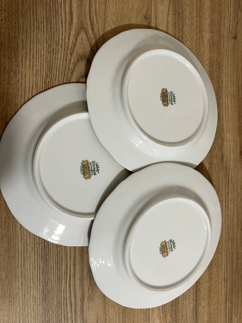 【春子】ジノリ プリンセスローズ 19㎝ プレート、2枚