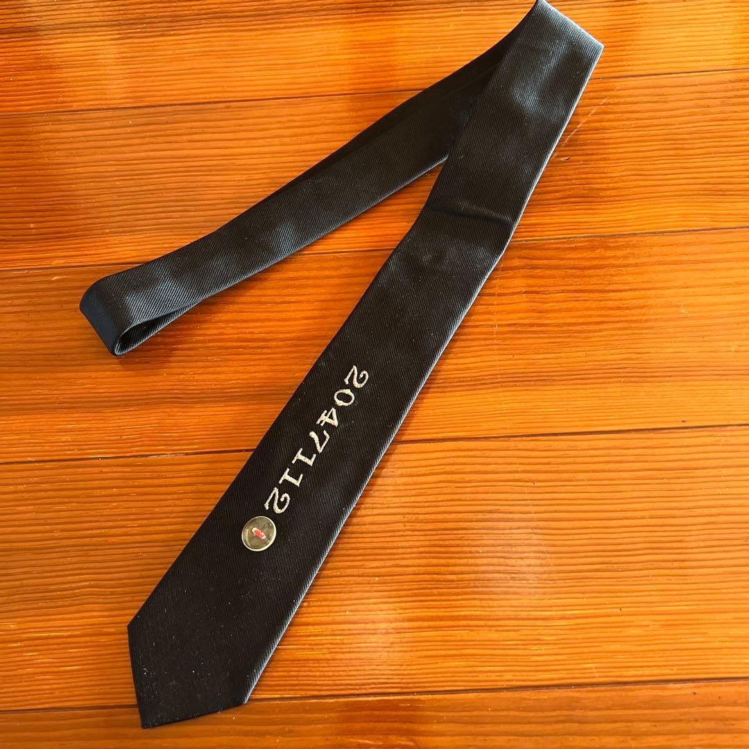 2041120 ネクタイ　ブラック　希少
