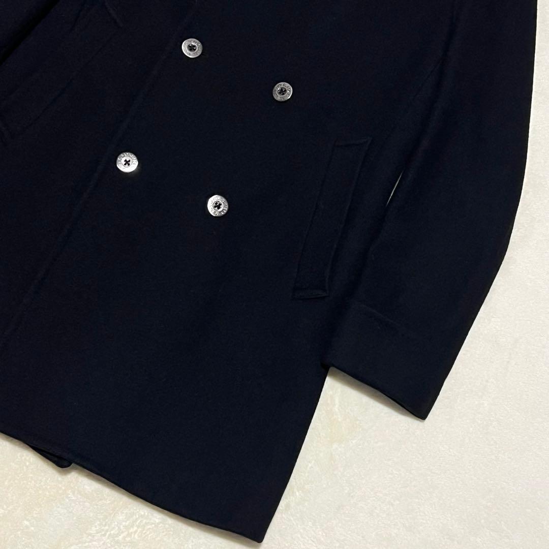 極美品✨バーバリーブラックレーベル チェスターコート アンゴラ混 ノバチェック