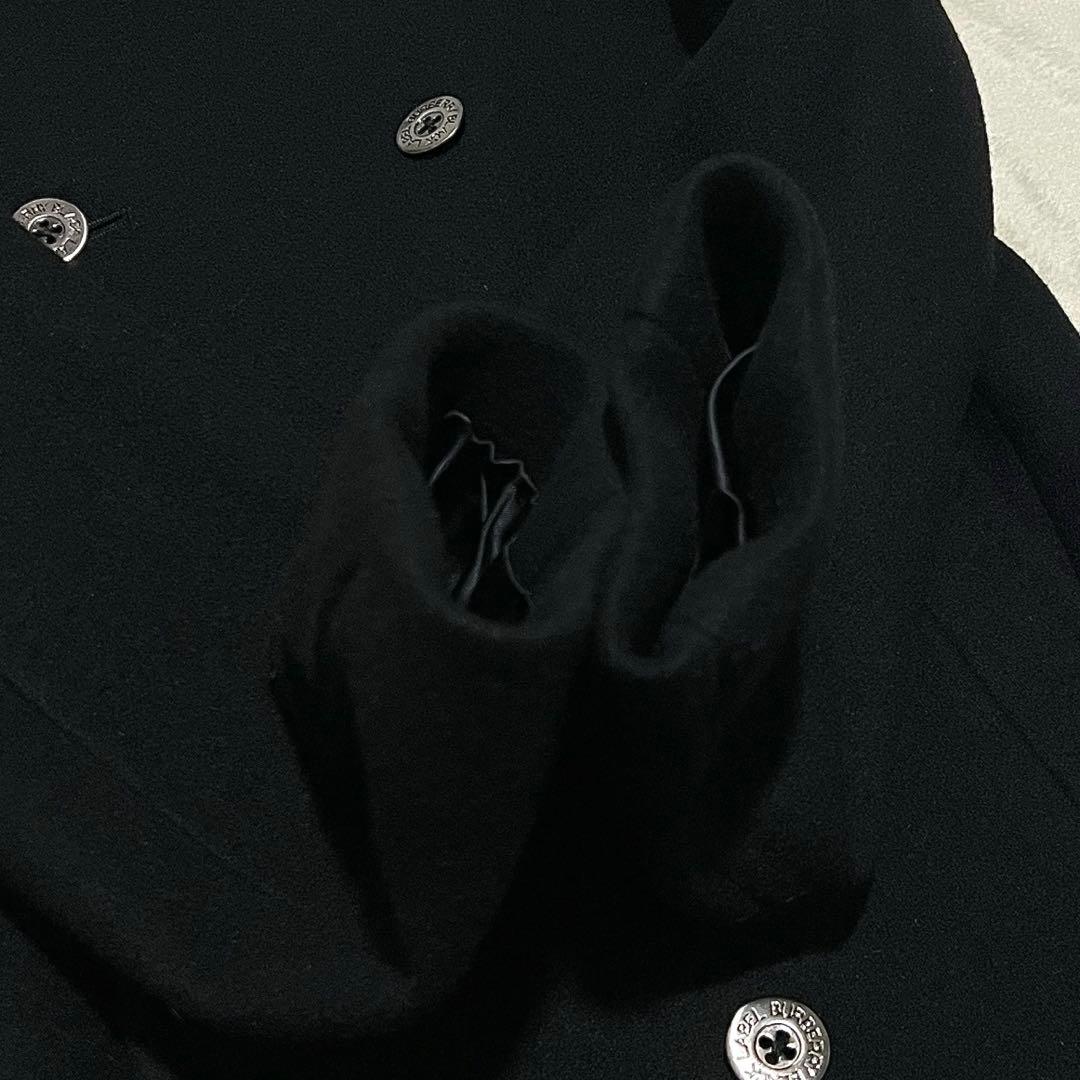 極美品✨バーバリーブラックレーベル チェスターコート アンゴラ混 ノバチェック