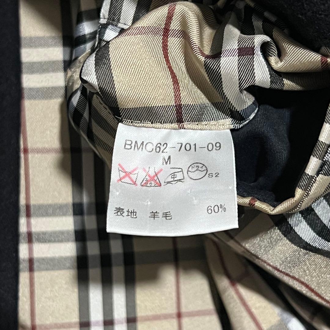 極美品✨バーバリーブラックレーベル チェスターコート アンゴラ混 ノバチェック