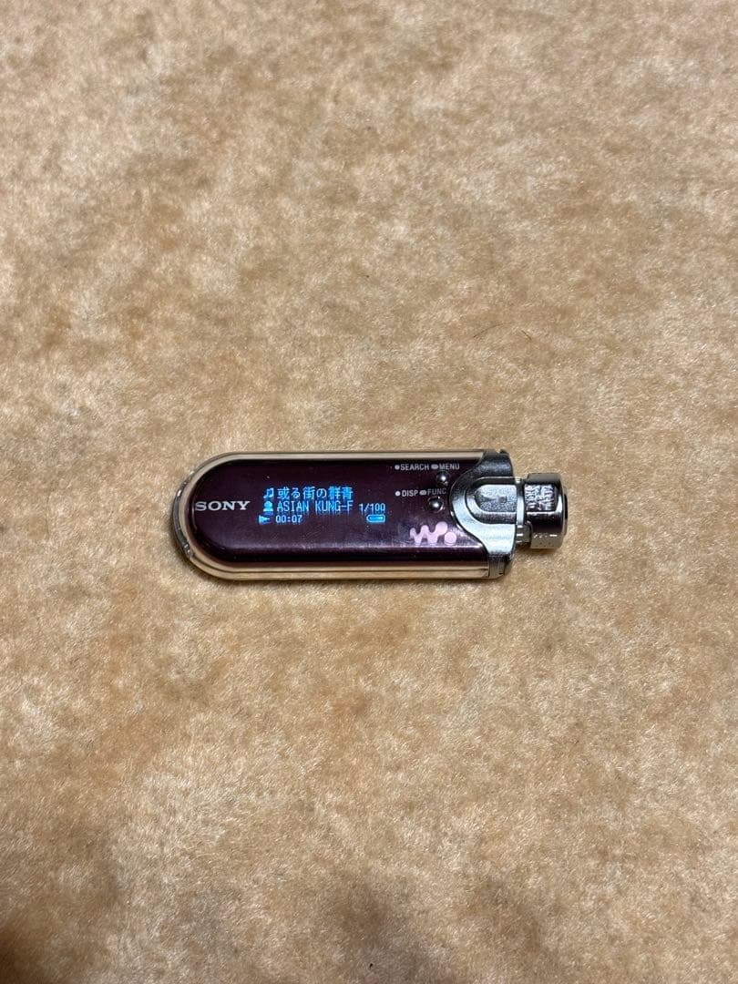 【動作確認済み】SONY WALKMAN NW-A605 ピンク