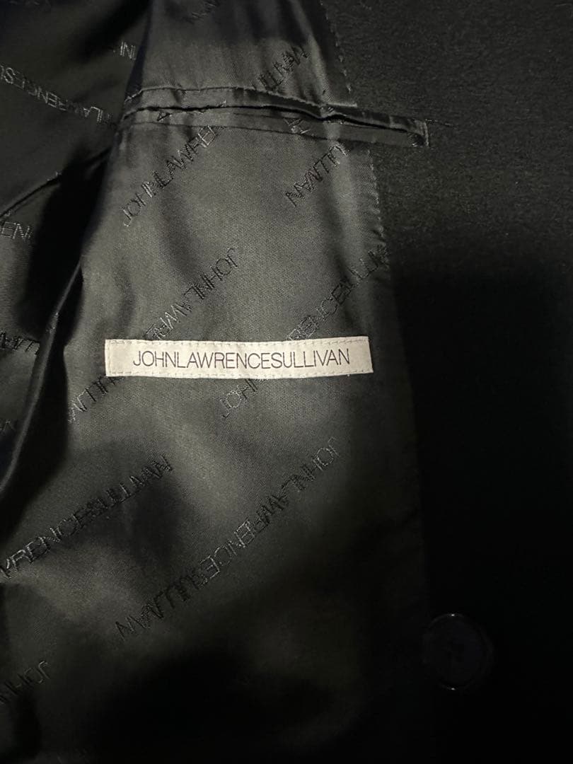 JOHN LOWRENCE SULLIVAN　Pコート　ブラック