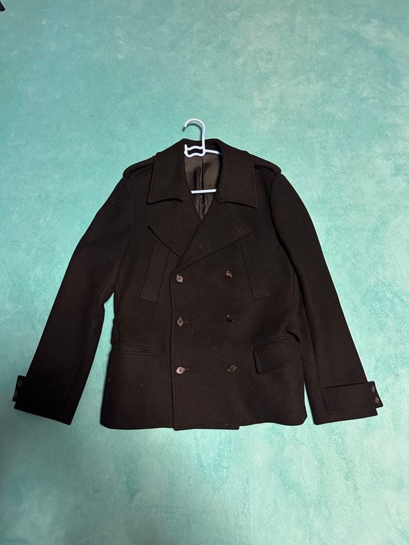 JOHN LOWRENCE SULLIVAN　Pコート　ブラック