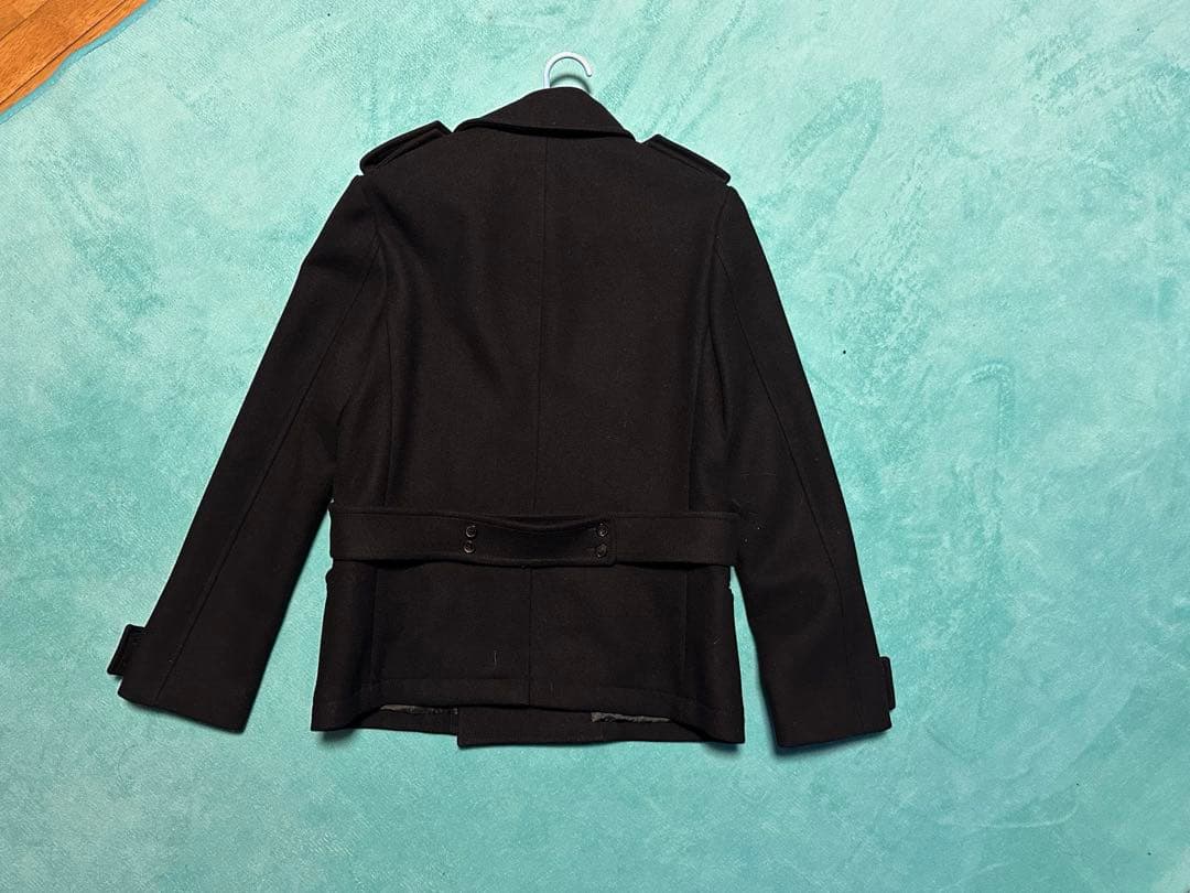 JOHN LOWRENCE SULLIVAN　Pコート　ブラック