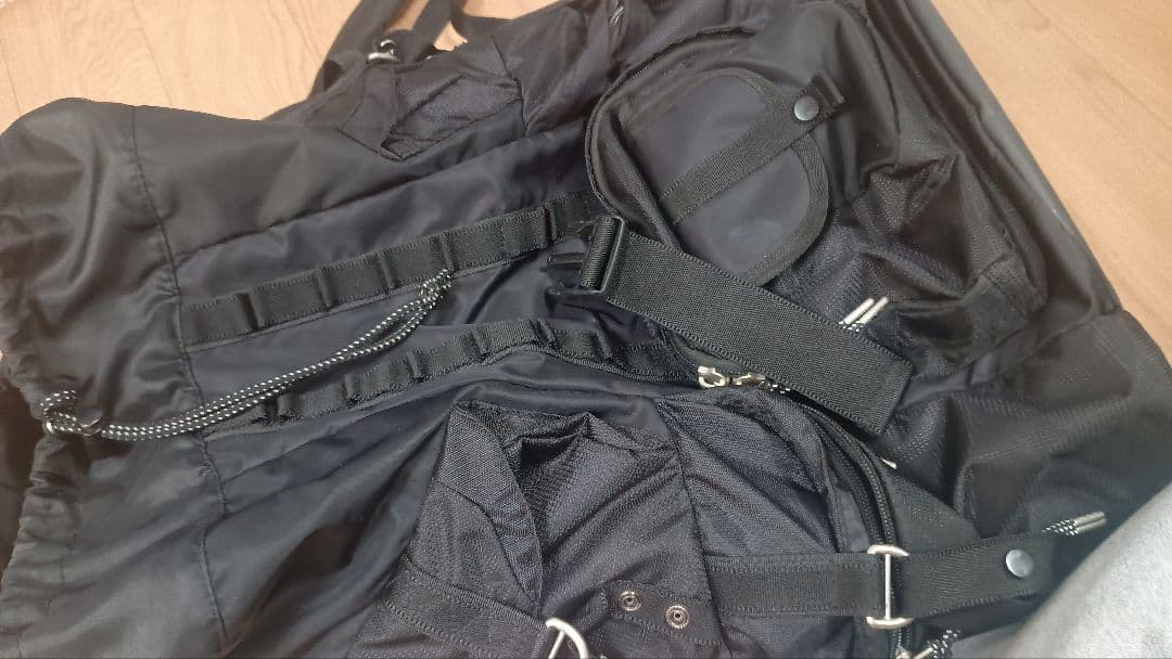 ADSS ANDERSSON BELL ブラックリュック バックパック