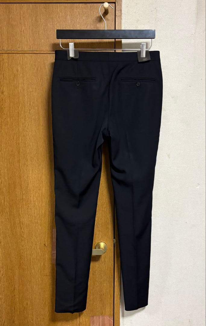 【美品】SAINT LAURENT PARIS \"スモーキングスラックス\"