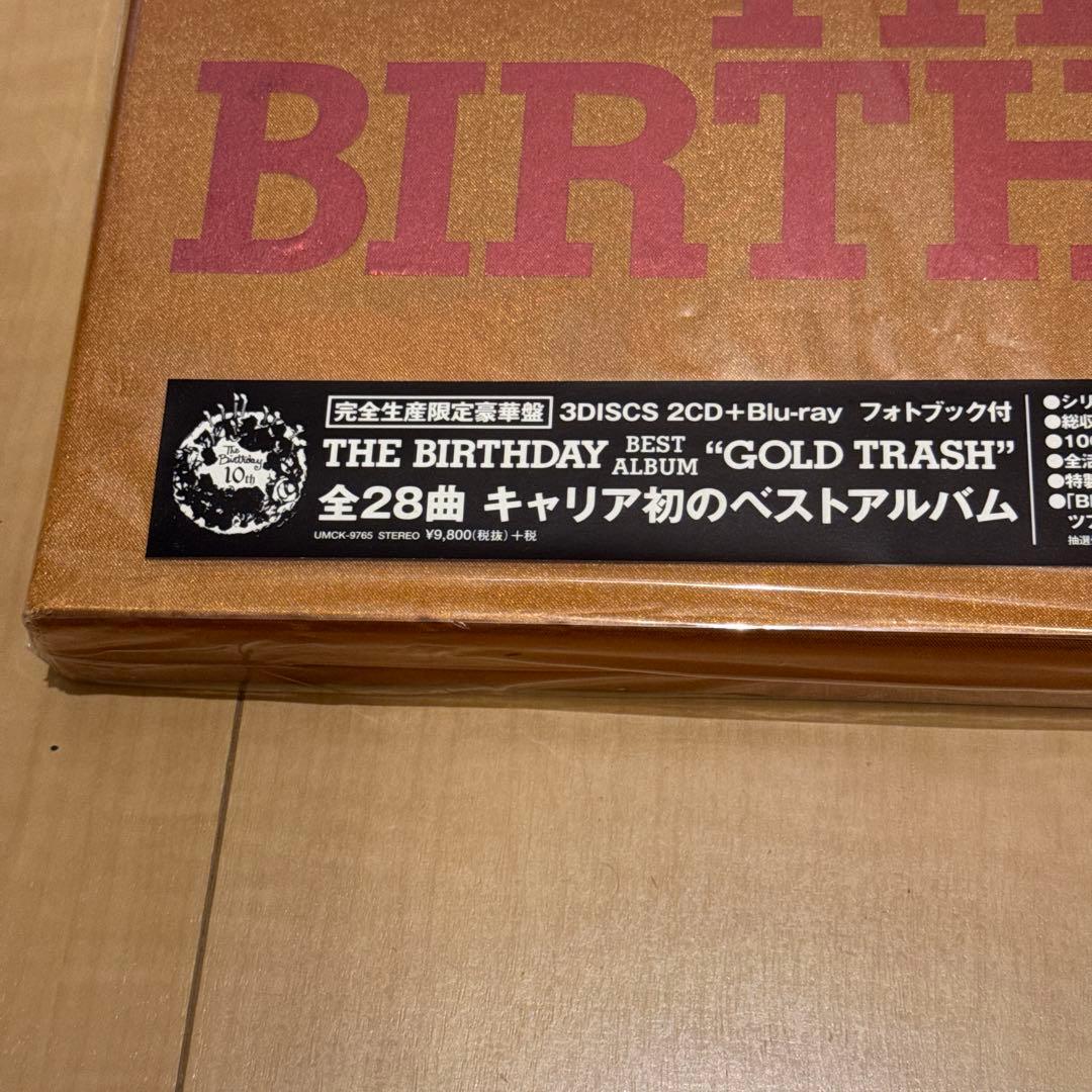 新品 The Birthday GOLD TRASH 完全生産限定豪華盤