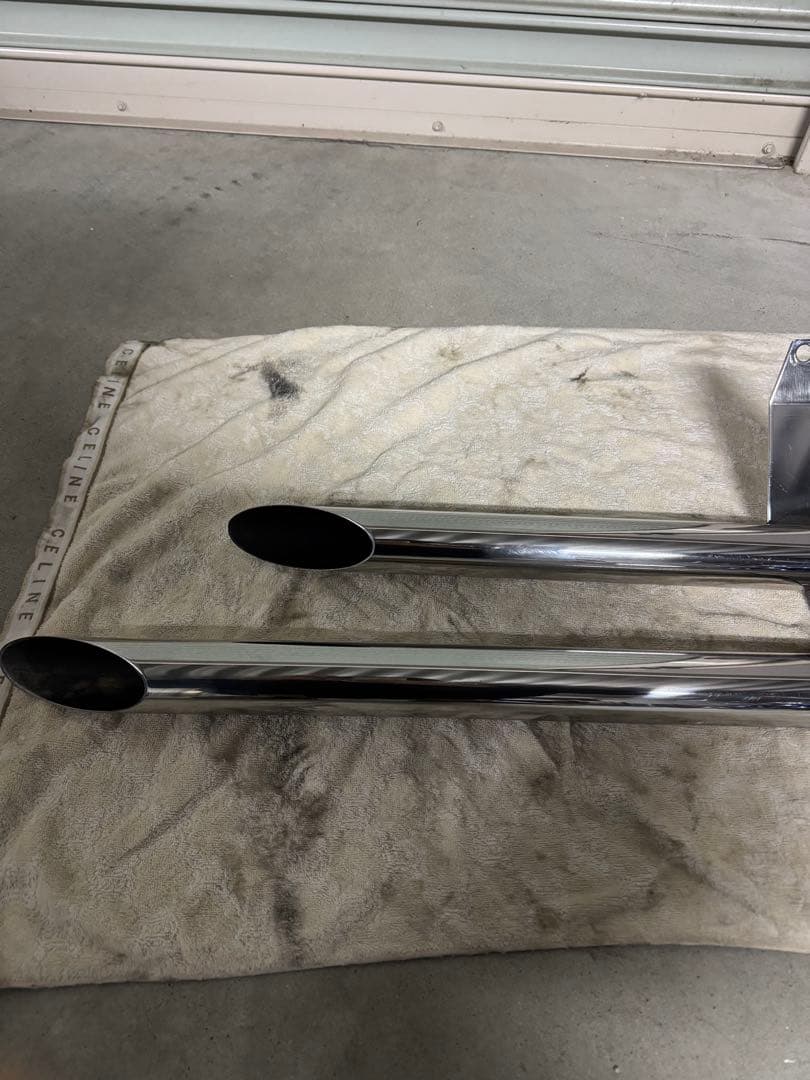 マグナ250 デイトナ スラッシュカットマフラー