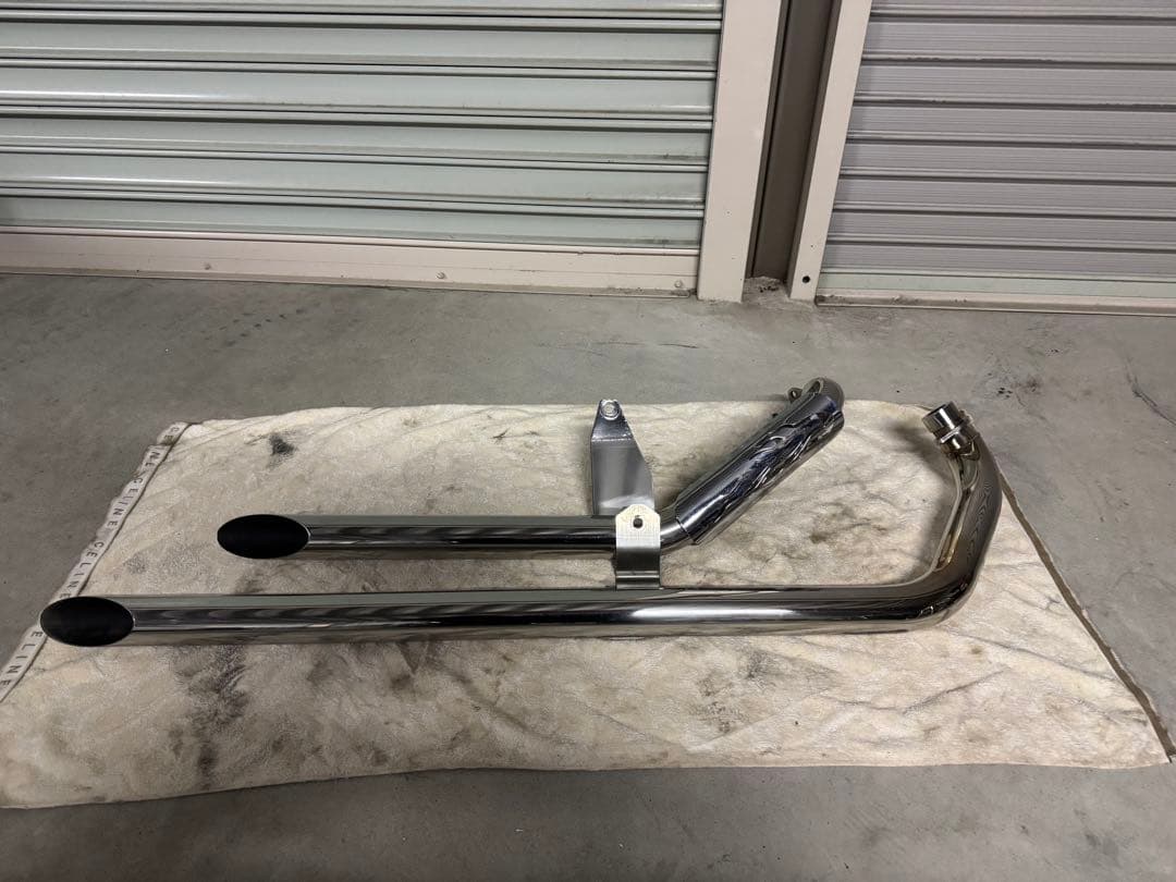 マグナ250 デイトナ スラッシュカットマフラー