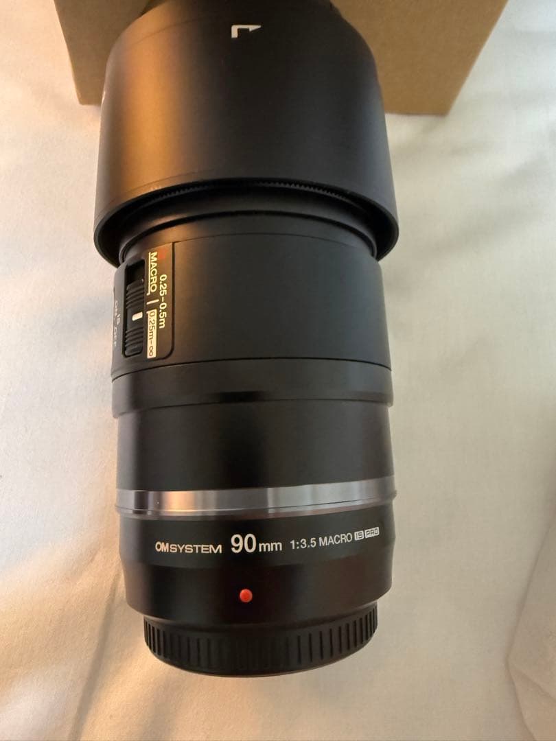超美品❗️omsystem 90mm f3.5マクロ　高級フィルターオマケ付き